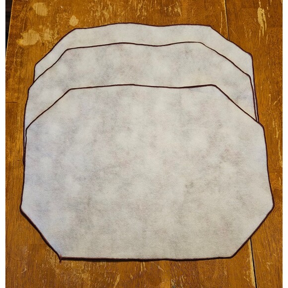 Set of 3 Christmas Cats Place Mats Table Decor Serving Holiday Dinner Kittens - Picture 4 of 4